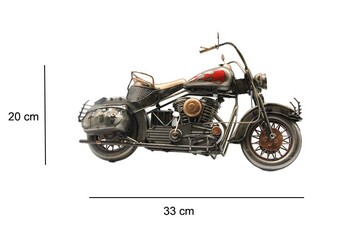  - Dekoratif Metal Motorsiklet (1)