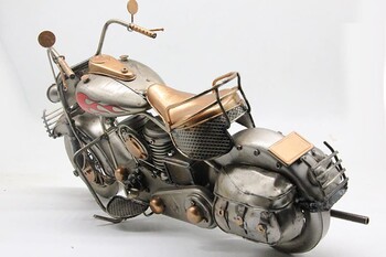 Dekoratif Metal Motorsiklet - Thumbnail