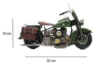  - Dekoratif Metal Motorsiklet (1)