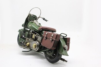 Dekoratif Metal Motorsiklet - Thumbnail