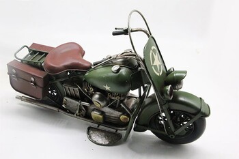 Dekoratif Metal Motorsiklet - Thumbnail