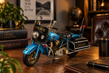 Dekoratif Metal Motosiklet - Thumbnail