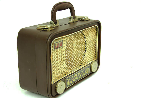 Dekoratif Metal Radyo Bavul - 2