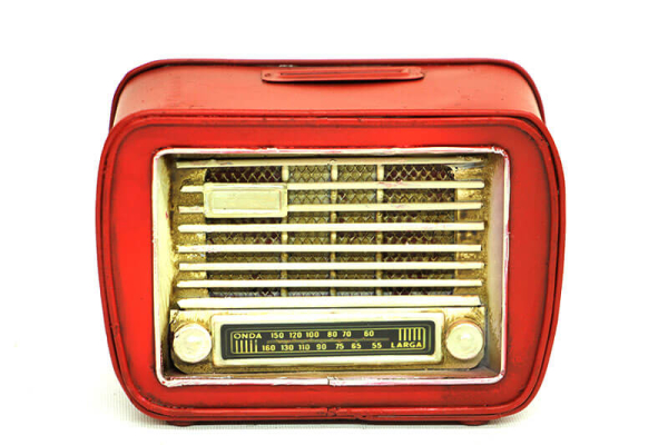 Dekoratif Metal Radyo - 1