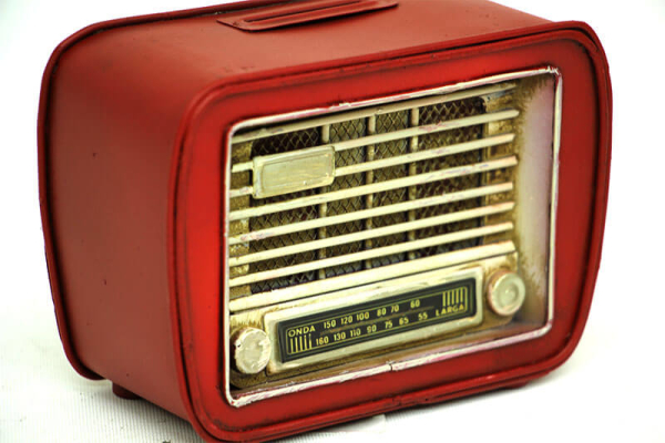 Dekoratif Metal Radyo - 4