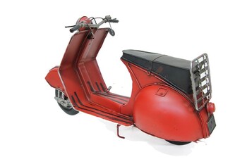 Dekoratif Metal Scooter - Thumbnail