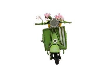 Dekoratif Metal Scooter - Thumbnail