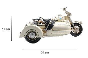  - Dekoratif Metal Sepetli Motor (1)