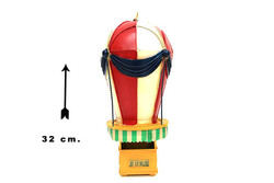 Mnk - Dekoratif Metal Sıcak Hava Balonu (1)