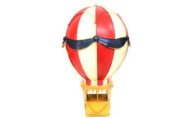 Mnk - Dekoratif Metal Sıcak Hava Balonu 