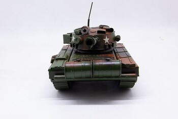 Dekoratif Metal Tank - Thumbnail
