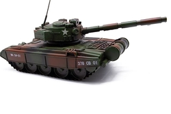 Dekoratif Metal AskeriTank - 1