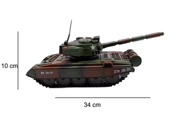 Dekoratif Metal AskeriTank - 2