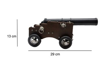  - Dekoratif Metal Top Arabası (1)
