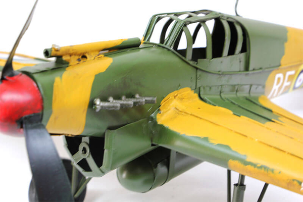 Dekoratif Metal Uçak - 5