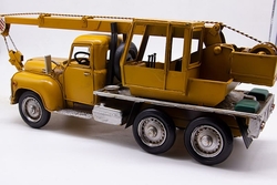 Dekoratif Metal Vinç Kamyonu Modeli - 4