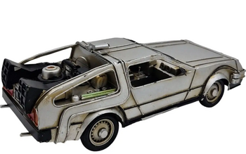 DeLorean Dmc-12 Metal Araba - Thumbnail
