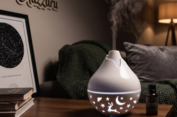 Nordic Gece Lambalı Ultrasonik Aroma Diffuser - Thumbnail