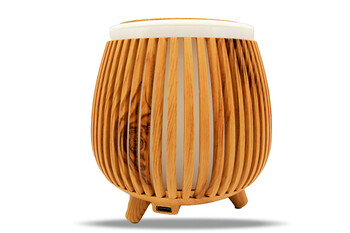 - Bambu Kafes Tasarımlı Ultrasonik Aroma Diffuser & Hava Nemlendirici (1)