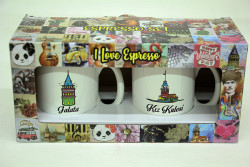 Espresso 2'li Kupa Seti İstanbul - Thumbnail