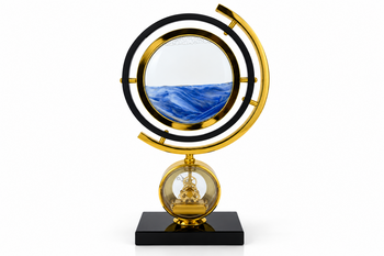 Antiq Design - Gold Dekoratif Kum Sanatı ve Masa Saati