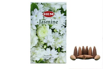 Hem - Jasmine Back Flow Konik Tütsü 10'lu.