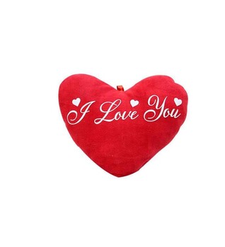  - Kalp Peluş 20 cm. I Love You Baskılı 