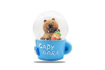  - Capybara Fincan Kar Küresi Mini (1)