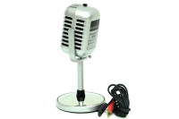 Karaoke Mikrofon Silver - Thumbnail