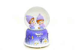 Kar Küresi Winter Love Motorlu Müzikli 80cc - Thumbnail