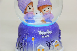 Kar Küresi Winter Love Motorlu Müzikli 80cc - Thumbnail