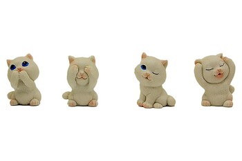  - Snow Cats Mini Figür Seti