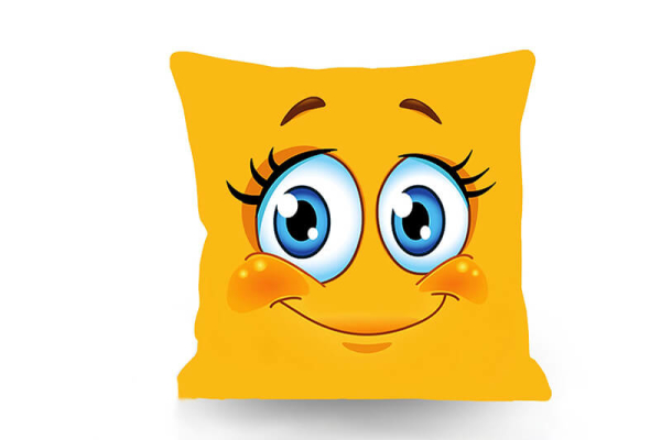 Kırlent Smile Temalı Çift Taraflı - 1