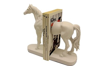 Kitap Stoperi At Figürü - Thumbnail