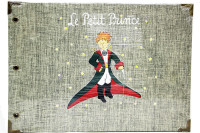 Küçük Prens Kumaş Baskılı Albüm - Thumbnail
