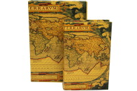 Crownwell - Kutu Kitap Harita 2'li Set 