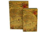 Crownwell - Kutu Kitap Harita 2'li Set