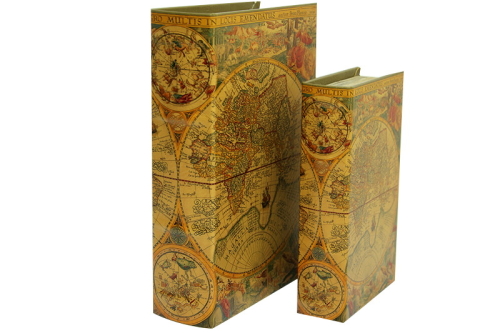 Kutu Kitap Harita  2'li Set  - 2