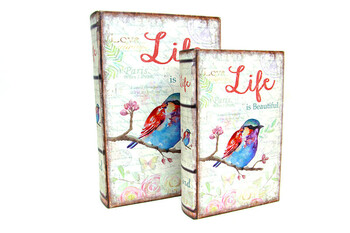 Self Design - Kutu Kitap Life 2'li Set 