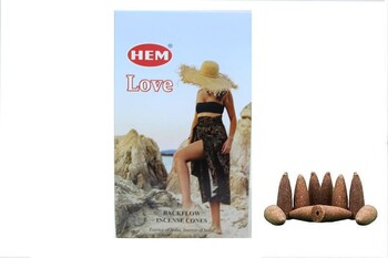 Hem - Love Back Flow Cones 10'lu