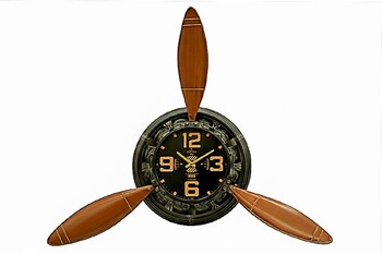  - Pervane Tasarımlı Dekoratif Duvar Saati