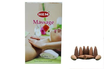 Hem - Massage Back Flow Konik Tütsü 10'lu.