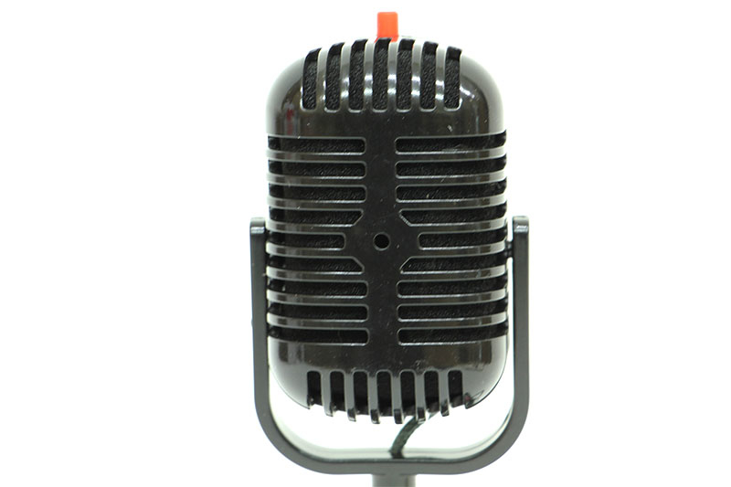Mikrofon Siyah Karaoke