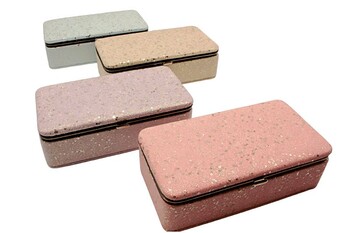  - Işıltılı Simli Payetli Lüks Takı ve Mücevher Düzenleme Kutusu (1)