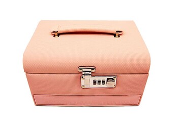 Şifreli Çok Katlı Deri Takı ve Aksesuar Kutusu - Thumbnail