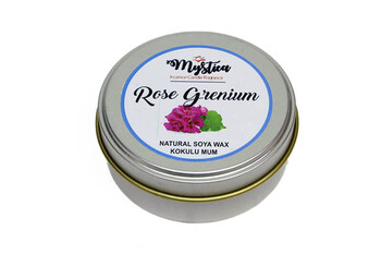 Mystica - Mum Kokulu Tenekede Rose Grenium (1)
