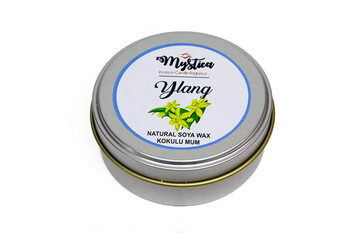 Soya Wax Mum Kokulu Tenekede Ylang Ylang - Thumbnail