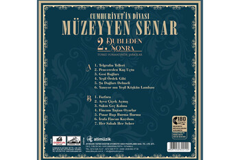 Müzeyyen Senar Cumhuriyetin Divası 2. Dubleden Sonra 33-Lp - Thumbnail