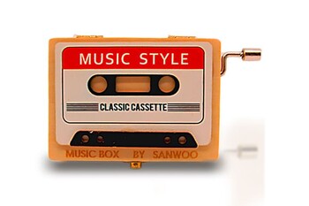 Self Design - Retro Kaset Tasarımlı Müzik Kutusu
