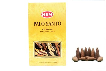 HEM - Palo Santo Back Flow Cones 10'lu
